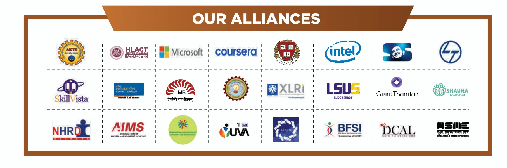 OUR ALLIANCES